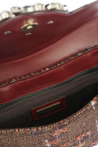 Pochette with Jewel Application