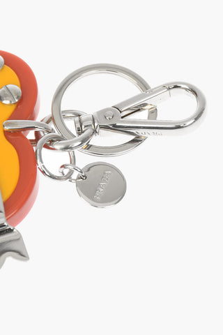 Keyring with Heart Pendant