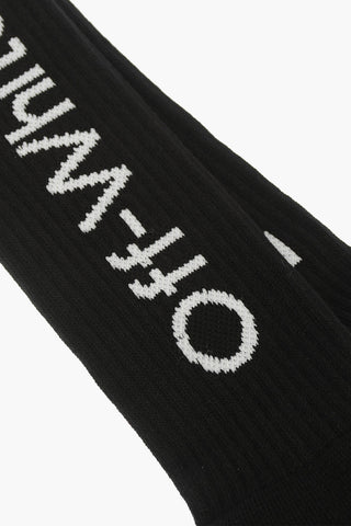 ARROW MID LENGHT SOCK BLACK WHITE