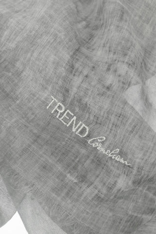 TREND Logo Embroidered Foulard