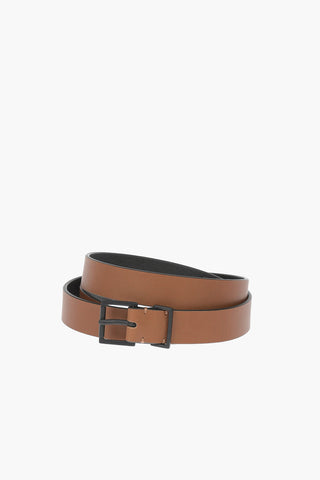 25mm Leather Slim Belt