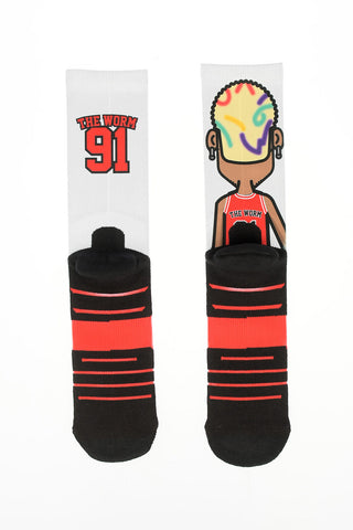 Embroidered THE WORM Socks