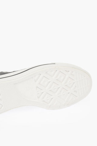 ALL STAR 4cm Leather Sneakers with Platform