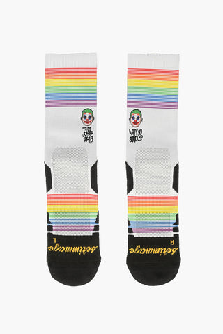 Embroidered Socks JOKER STRIPES
