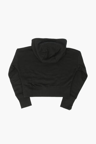 Printed Crop Sweatshirt
