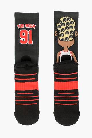 Embroidered THE WORM Socks