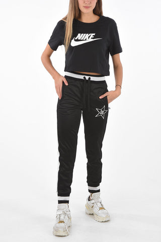 #DGMILLENNIALS Joggers with Contrasting Side Bands and Monogram Application