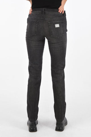 5 Pocket GIRLY Denims with Metal Logo