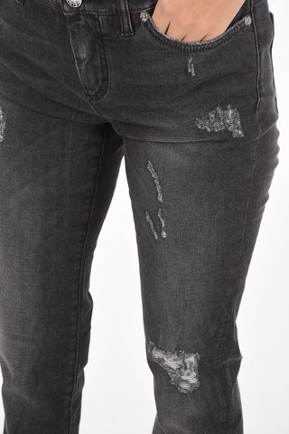 5 Pocket GIRLY Denims with Metal Logo