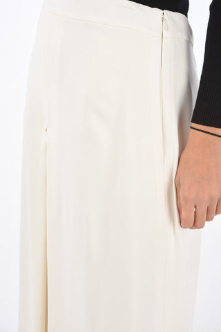 Gonna-Pantalone in Seta con Zip Laterale