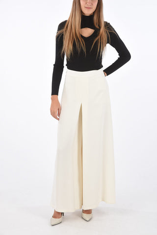 Gonna-Pantalone in Seta con Zip Laterale