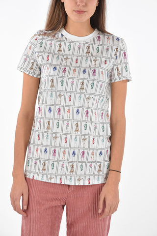 Crew Neck Printed TOKIO T-Shirt