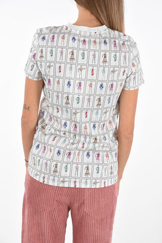 Crew Neck Printed TOKIO T-Shirt