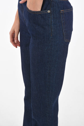 5 Pocket Boot Cut Denims with Dark Wash