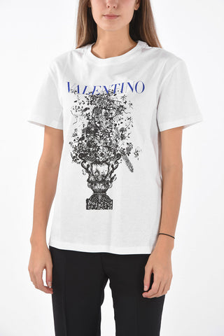 printed crew-neck t-shirt