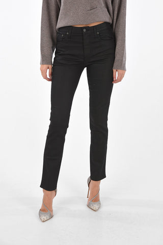 cropped BENI LS crew-neck sweater