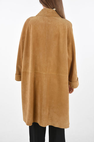 2 Pocket Suede Coat