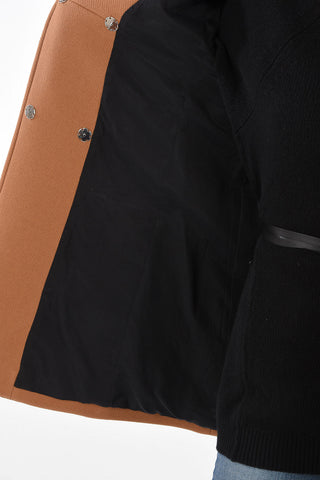 Double Breasted Coat with Snap Buttons