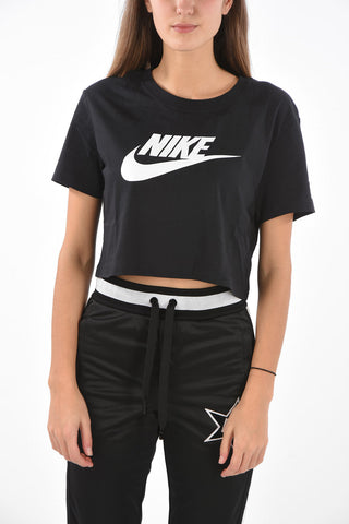 Printed Loose Fit Crop T-shirt