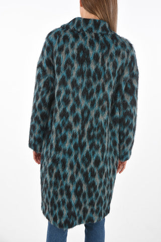 ALBERTA Fuzzy Coat with Animal Motif
