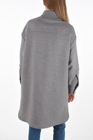 Coat with Maxi Pocket