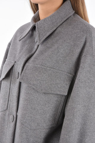 Coat with Maxi Pocket