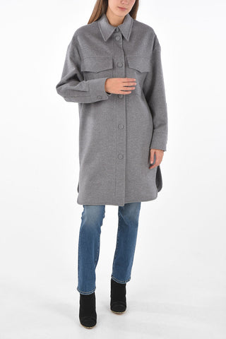 Coat with Maxi Pocket