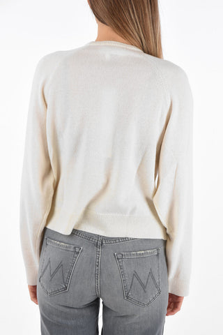 cropped BENI LS crew-neck sweater