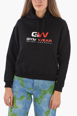 Brushed GYM WEAR Hoodie with Kangaroo Pocket