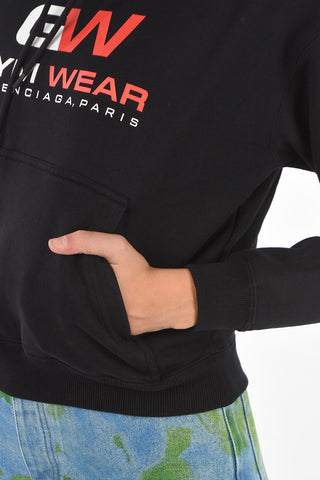 Brushed GYM WEAR Hoodie with Kangaroo Pocket