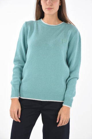 wool and cashmere crew-neck sweater