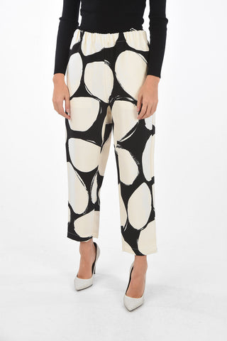 Fabric Two Pocket Straight Pants