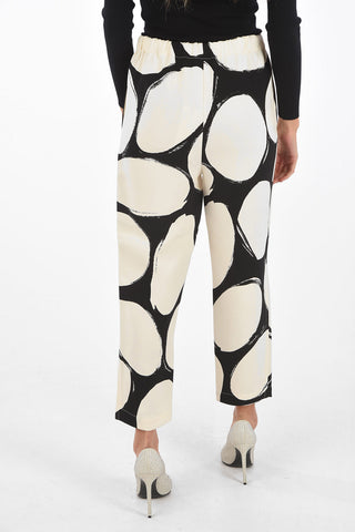 Fabric Two Pocket Straight Pants