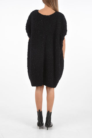 Half-Quilted Sleeveless Dress