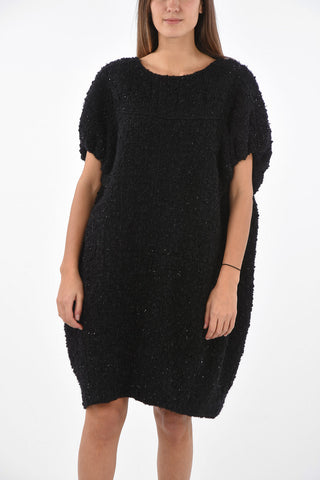 Half-Quilted Sleeveless Dress
