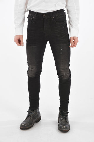 14cm stretch denim skinny fit jeans