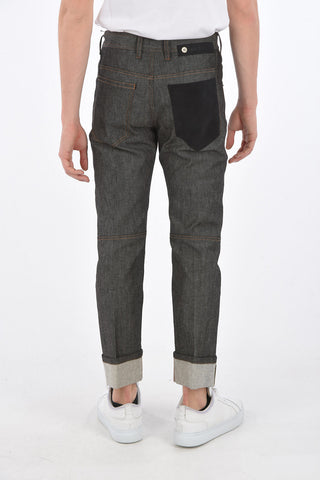 Cuffed Hem Skinny Fit Jeans 16cm