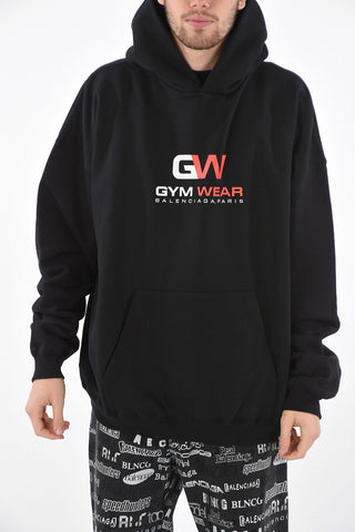 LARGE FIT GYM WEAR Hoodie with Front Kangaroo Pocket