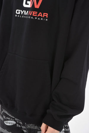 LARGE FIT GYM WEAR Hoodie with Front Kangaroo Pocket