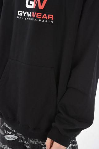 LARGE FIT GYM WEAR Hoodie with Front Kangaroo Pocket
