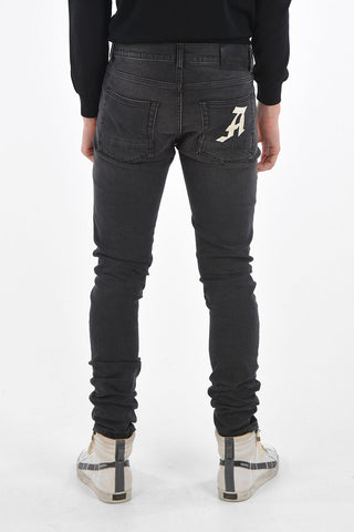 15cm Mid-rise waist slim fit jeans