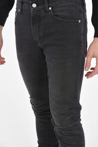 15cm Mid-rise waist slim fit jeans