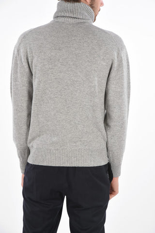 maglia a collo alto in cashmere