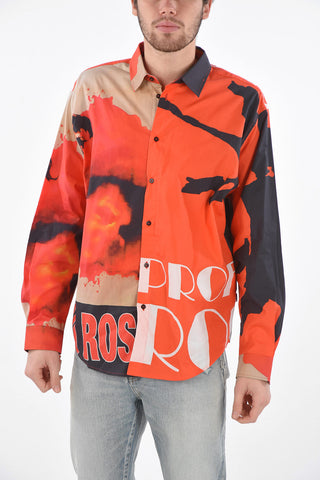 DARIO ARGENTO X MSGM Printed Cotton Shirt