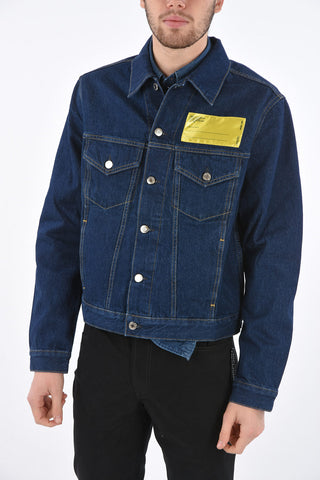 MASC BIG TRUCKER Denim Jacket with Application