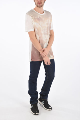 Printed oversized top