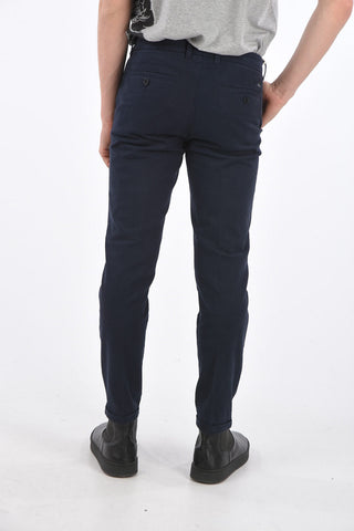 stretch cotton chinos