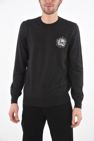 wool crew-neck sweater
