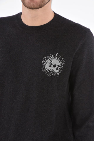 wool crew-neck sweater