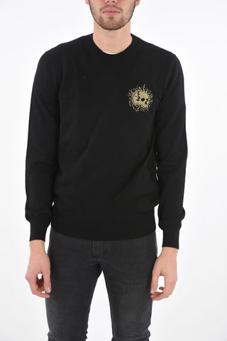 wool crew-neck sweater